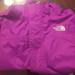 The North Face rain coat